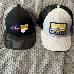 East Carolina Pirates hats bundle